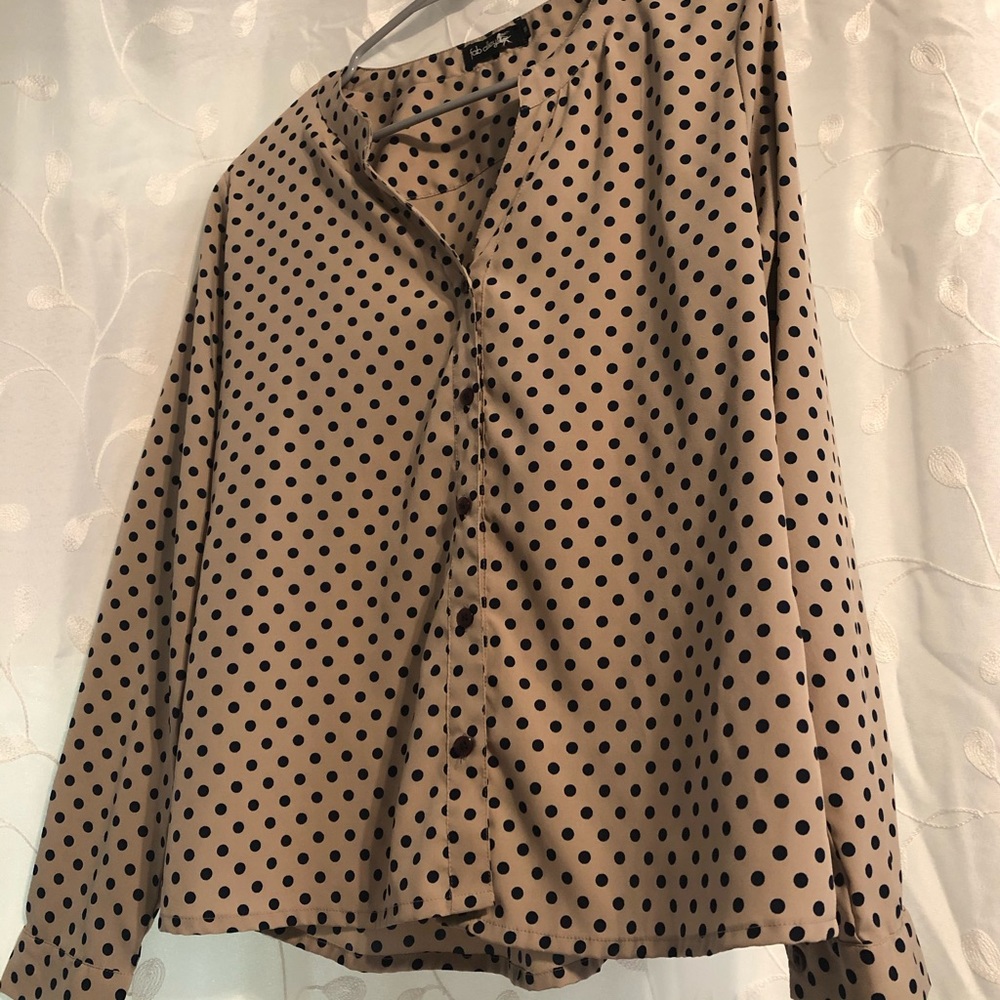 Polkadot Blouse (Size M)